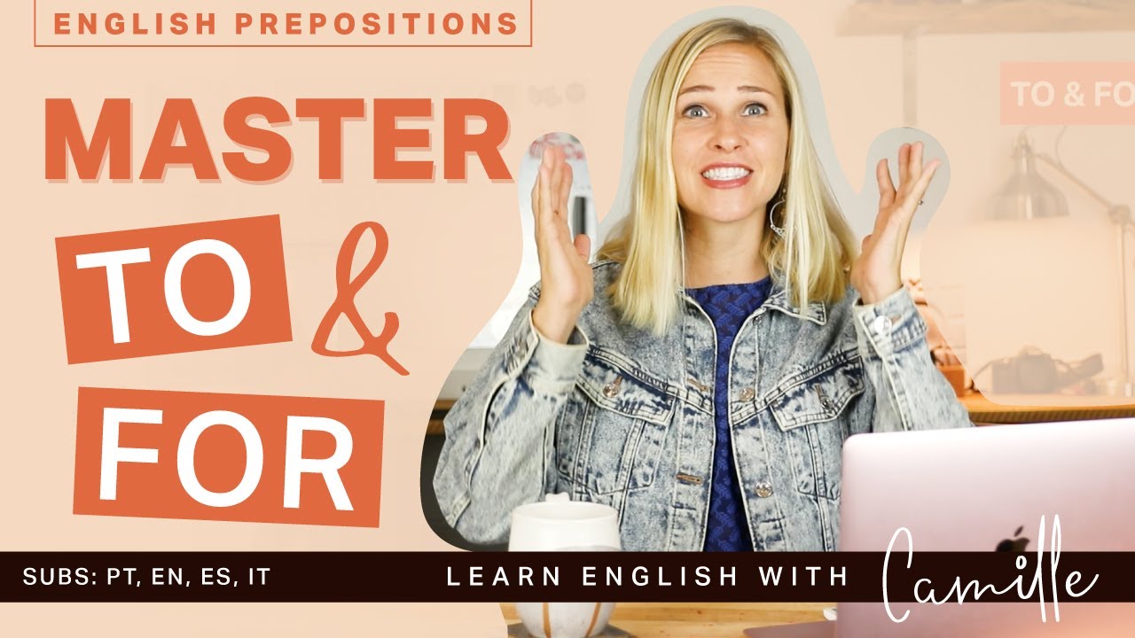 master to for prepositions english