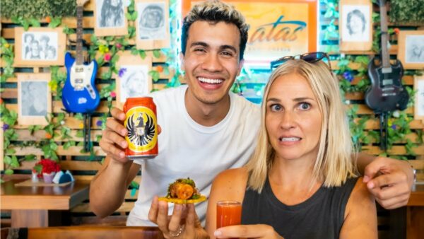 Food and Travel Vlog Filming with Araya Vlogs in Tamarindo Costa Rica