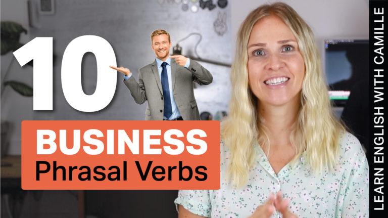 business phrasal verbs