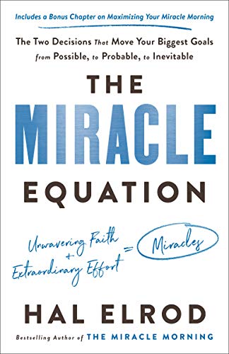 the miracle equation hal elrod camille english books