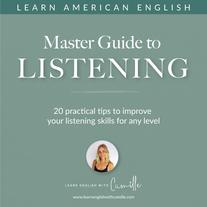 learn english master guide listening camille