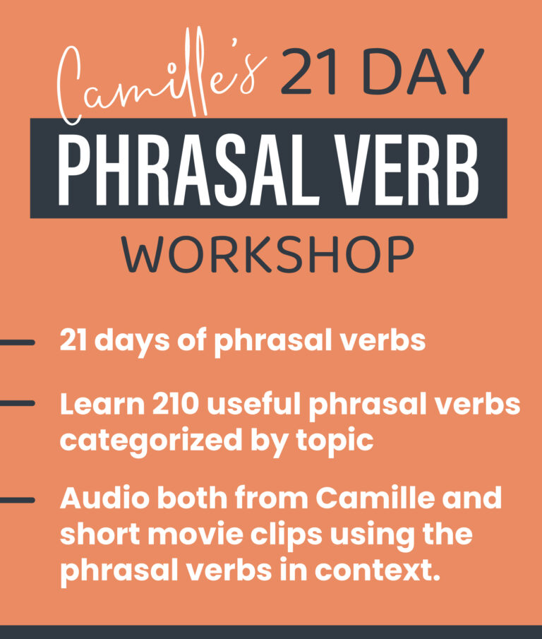 21 Day English Phrasal Verbs Workshop