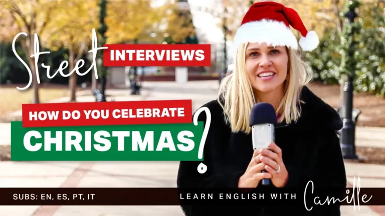 how is christmas celebrated usa american english learn