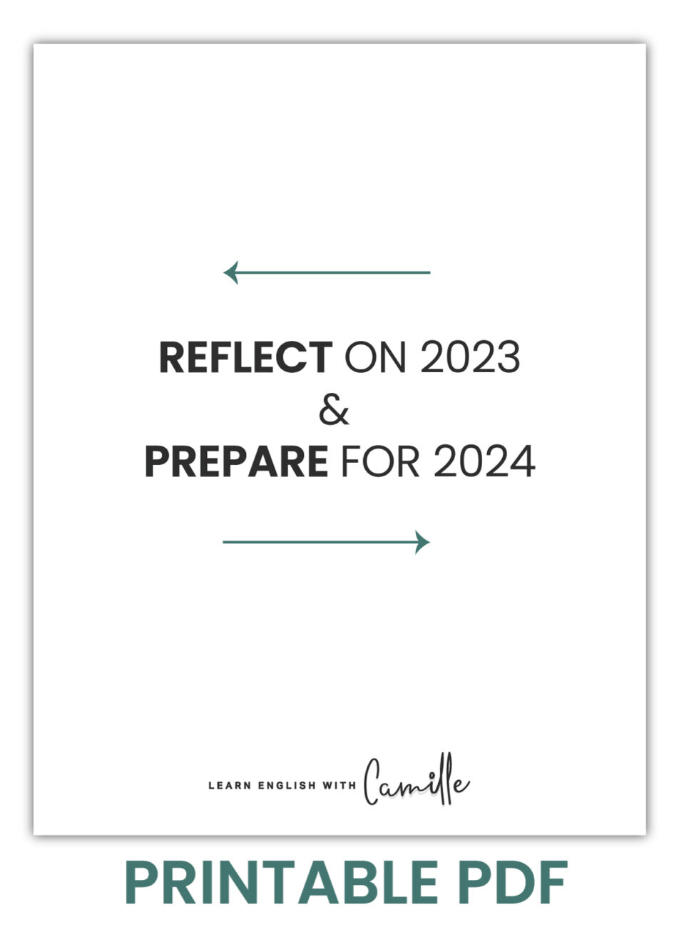 Reflect 2023 and Goals 2024
