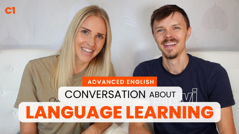 advanced english language learning conversation