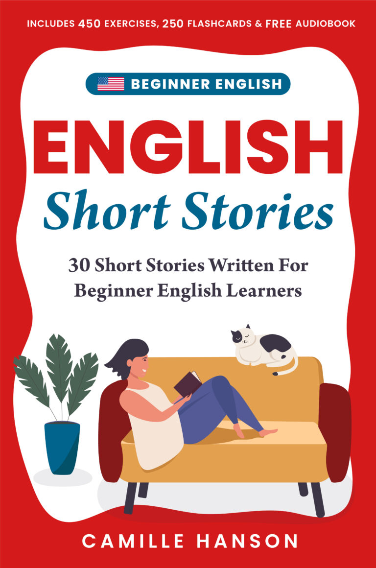 Beginer english short stories camille kindle cover