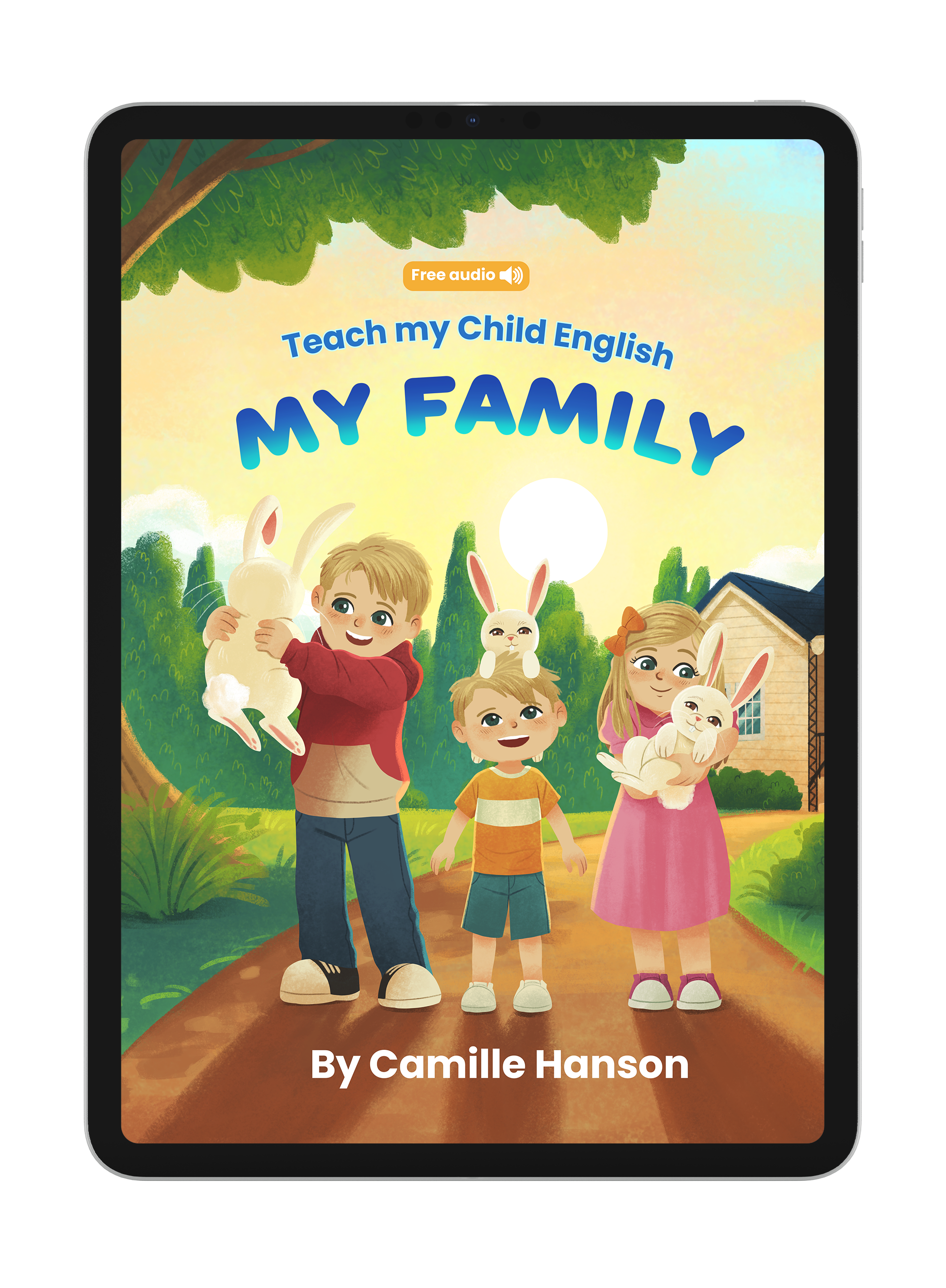 Teach My Child English: MY FAMILY Illustrated Kids E-book - Learn