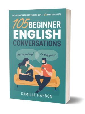 105 Beginner English Conversations + Audiobook Paperback